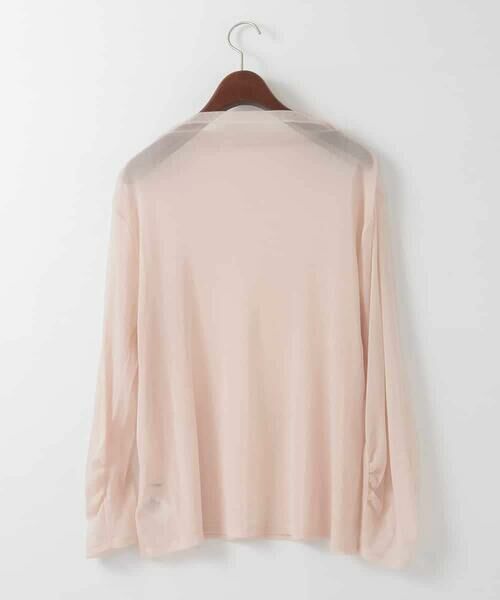 CHRISTIAN AUJARD Lサイズ / クリスチャン・オジャール　エルサイズ カットソー | 【大きいサイズ】長袖ラメチュールカットソー | 詳細4