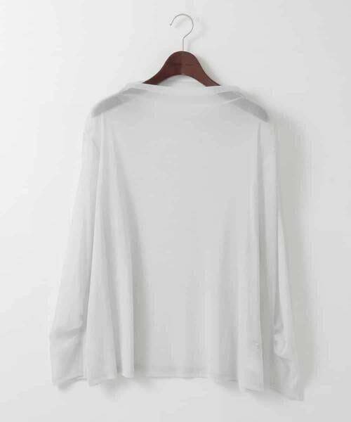 CHRISTIAN AUJARD Lサイズ / クリスチャン・オジャール　エルサイズ カットソー | 【大きいサイズ】長袖ラメチュールカットソー | 詳細13