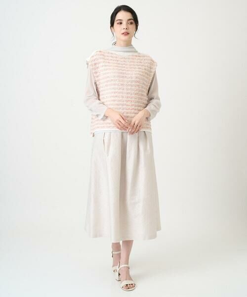 CHRISTIAN AUJARD Lサイズ / クリスチャン・オジャール　エルサイズ カットソー | 【大きいサイズ】長袖ラメチュールカットソー | 詳細15