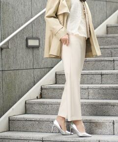 CHRISTIAN AUJARD Lサイズ / クリスチャン・オジャール　エルサイズ チノ・ワークパンツ | 【大きいサイズ】センタープレス美シルエットパンツ