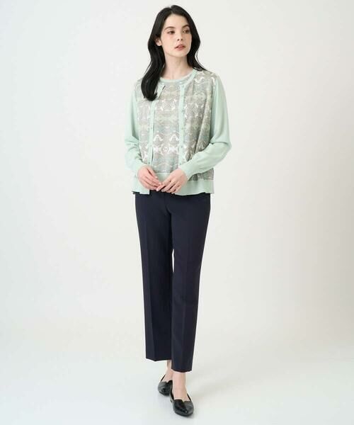 CHRISTIAN AUJARD Lサイズ / クリスチャン・オジャール　エルサイズ チノ・ワークパンツ | 【大きいサイズ】センタープレス美シルエットパンツ | 詳細8