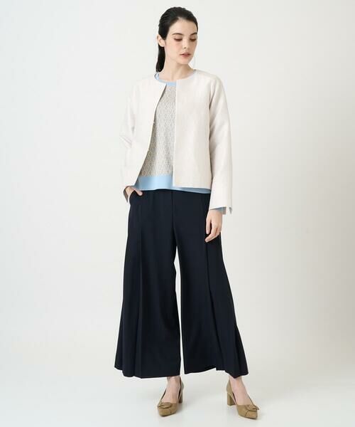 CHRISTIAN AUJARD Lサイズ / クリスチャン・オジャール　エルサイズ チノ・ワークパンツ | 【大きいサイズ】2WAYストレッチワイドパンツ | 詳細6