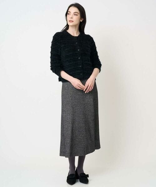 CHRISTIAN AUJARD Lサイズ / クリスチャン・オジャール　エルサイズ セットアップ | 【大きいサイズ】ファンシーツイードニットジャケット | 詳細26