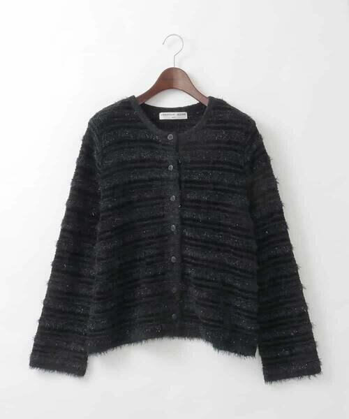 CHRISTIAN AUJARD Lサイズ / クリスチャン・オジャール　エルサイズ セットアップ | 【大きいサイズ】ファンシーツイードニットジャケット | 詳細5