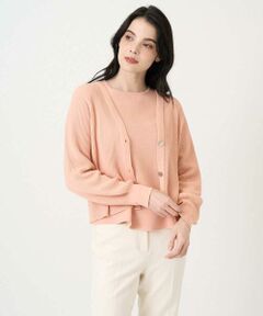 CHRISTIAN AUJARD Lサイズ / クリスチャン・オジャール　エルサイズ カーディガン・ボレロ | 【大きいサイズ/アンサンブル対応】ホールガーメントニットカーディガン