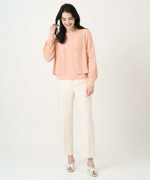 CHRISTIAN AUJARD Lサイズ / クリスチャン・オジャール　エルサイズ カーディガン・ボレロ | 【大きいサイズ/アンサンブル対応】ホールガーメントニットカーディガン | 詳細10