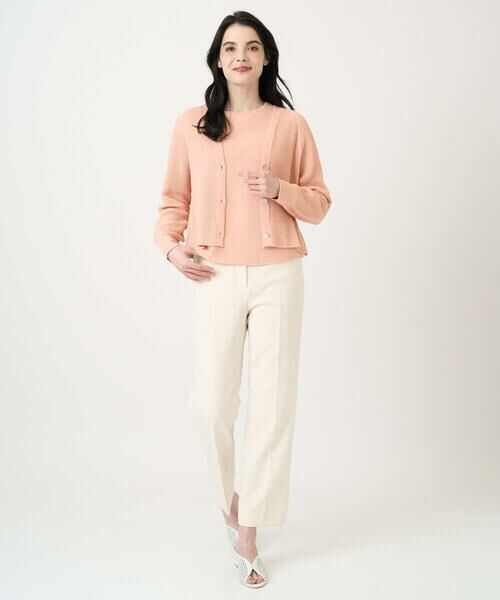 CHRISTIAN AUJARD Lサイズ / クリスチャン・オジャール　エルサイズ カーディガン・ボレロ | 【大きいサイズ/アンサンブル対応】ホールガーメントニットカーディガン | 詳細9