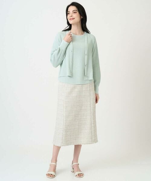 CHRISTIAN AUJARD Lサイズ / クリスチャン・オジャール　エルサイズ カーディガン・ボレロ | 【大きいサイズ/アンサンブル対応】ホールガーメントニットカーディガン | 詳細17