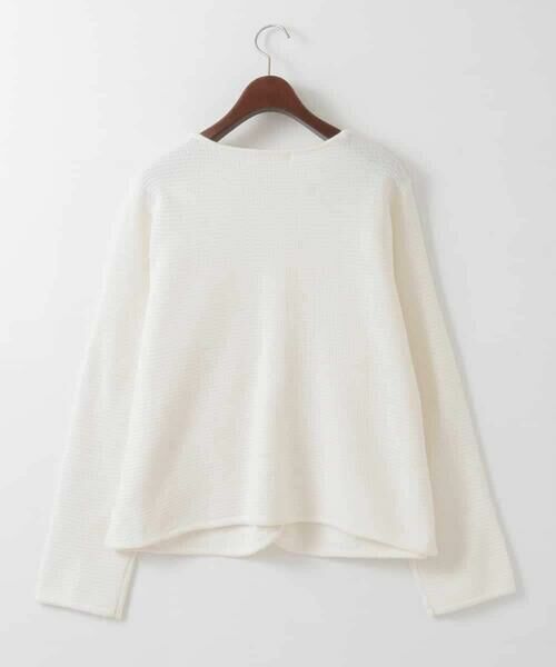 CHRISTIAN AUJARD Lサイズ / クリスチャン・オジャール　エルサイズ ノーカラージャケット | 【大きいサイズ】ツィーディーニットジャケット | 詳細10