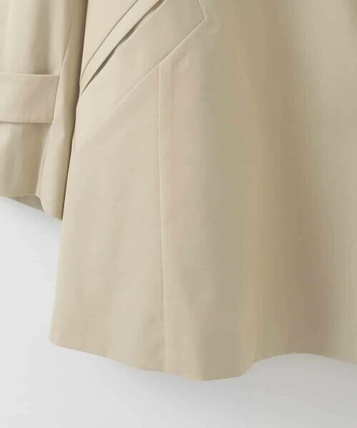 CHRISTIAN AUJARD Lサイズ / クリスチャン・オジャール　エルサイズ トレンチコート | 【大きいサイズ/ライナー付】デザインハーフコート | 詳細10