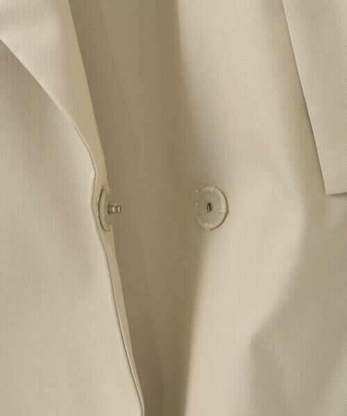 CHRISTIAN AUJARD Lサイズ / クリスチャン・オジャール　エルサイズ トレンチコート | 【大きいサイズ/ライナー付】デザインハーフコート | 詳細11