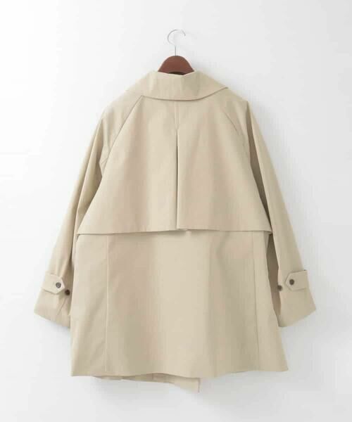 CHRISTIAN AUJARD Lサイズ / クリスチャン・オジャール　エルサイズ トレンチコート | 【大きいサイズ/ライナー付】デザインハーフコート | 詳細5