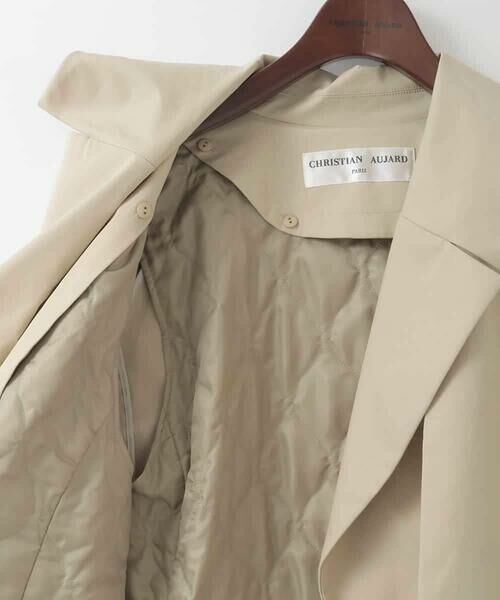 CHRISTIAN AUJARD Lサイズ / クリスチャン・オジャール　エルサイズ トレンチコート | 【大きいサイズ/ライナー付】デザインハーフコート | 詳細7