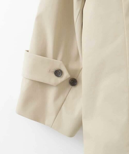 CHRISTIAN AUJARD Lサイズ / クリスチャン・オジャール　エルサイズ トレンチコート | 【大きいサイズ/ライナー付】デザインハーフコート | 詳細9