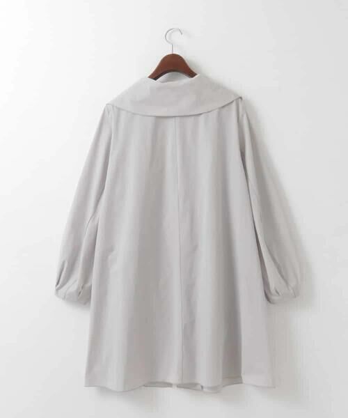 CHRISTIAN AUJARD Lサイズ / クリスチャン・オジャール　エルサイズ その他アウター | 【大きいサイズ/シワになりにくい】タフタジップアップコート | 詳細4