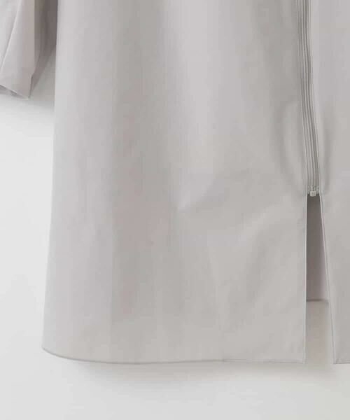 CHRISTIAN AUJARD Lサイズ / クリスチャン・オジャール　エルサイズ その他アウター | 【大きいサイズ/シワになりにくい】タフタジップアップコート | 詳細7