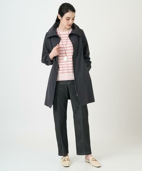 CHRISTIAN AUJARD Lサイズ / クリスチャン・オジャール　エルサイズ その他アウター | 【大きいサイズ/シワになりにくい】タフタジップアップコート | 詳細19