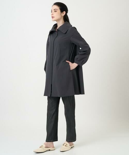 CHRISTIAN AUJARD Lサイズ / クリスチャン・オジャール　エルサイズ その他アウター | 【大きいサイズ/シワになりにくい】タフタジップアップコート | 詳細20