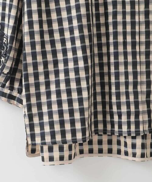 CHRISTIAN AUJARD Lサイズ / クリスチャン・オジャール　エルサイズ シャツ・ブラウス | 【大きいサイズ/セットアップ対応】シャンブレーチェックブラウス | 詳細10