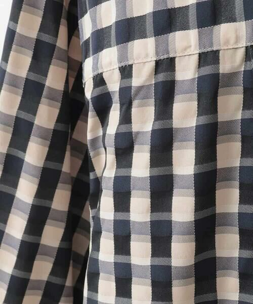 CHRISTIAN AUJARD Lサイズ / クリスチャン・オジャール　エルサイズ シャツ・ブラウス | 【大きいサイズ/セットアップ対応】シャンブレーチェックブラウス | 詳細11