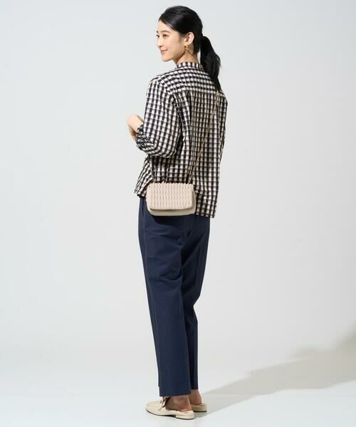 CHRISTIAN AUJARD Lサイズ / クリスチャン・オジャール　エルサイズ シャツ・ブラウス | 【大きいサイズ/セットアップ対応】シャンブレーチェックブラウス | 詳細14