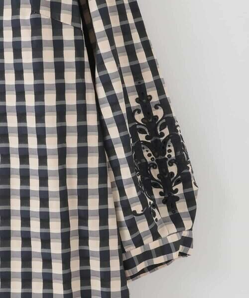 CHRISTIAN AUJARD Lサイズ / クリスチャン・オジャール　エルサイズ シャツ・ブラウス | 【大きいサイズ/セットアップ対応】シャンブレーチェックブラウス | 詳細8