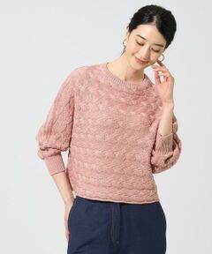 CHRISTIAN AUJARD Lサイズ / クリスチャン・オジャール　エルサイズ ニット・セーター | 【大きいサイズ/ドライタッチ】ドルマンスリーブニット