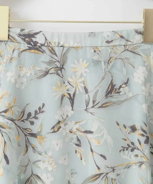 CHRISTIAN AUJARD Lサイズ / クリスチャン・オジャール　エルサイズ ロング・マキシ丈スカート | 【大きいサイズ/セットアップ対応】フラワープリントシアースカート | 詳細7