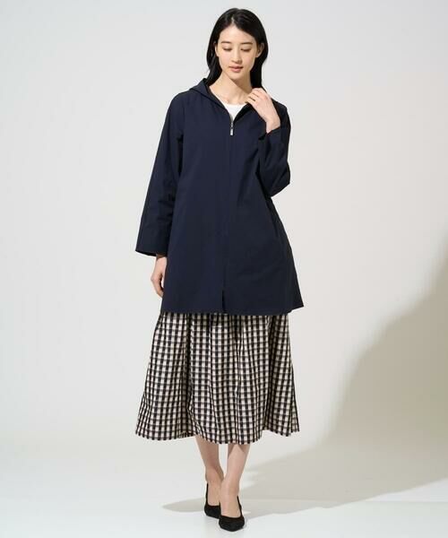 CHRISTIAN AUJARD Lサイズ / クリスチャン・オジャール　エルサイズ ロング・マキシ丈スカート | 【大きいサイズ/セットアップ対応】シャンブレーチェックスカート | 詳細17