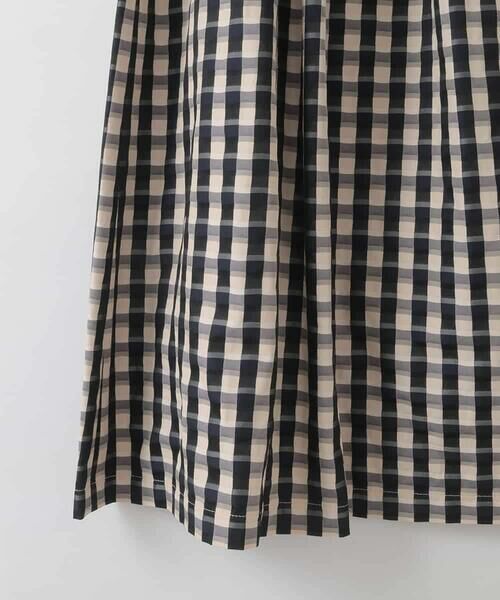 CHRISTIAN AUJARD Lサイズ / クリスチャン・オジャール　エルサイズ ロング・マキシ丈スカート | 【大きいサイズ/セットアップ対応】シャンブレーチェックスカート | 詳細8