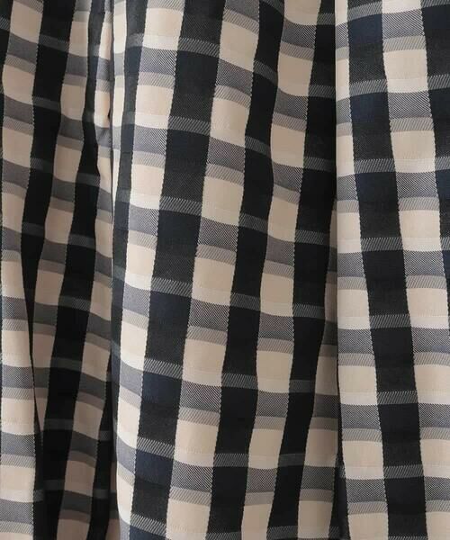 CHRISTIAN AUJARD Lサイズ / クリスチャン・オジャール　エルサイズ ロング・マキシ丈スカート | 【大きいサイズ/セットアップ対応】シャンブレーチェックスカート | 詳細9