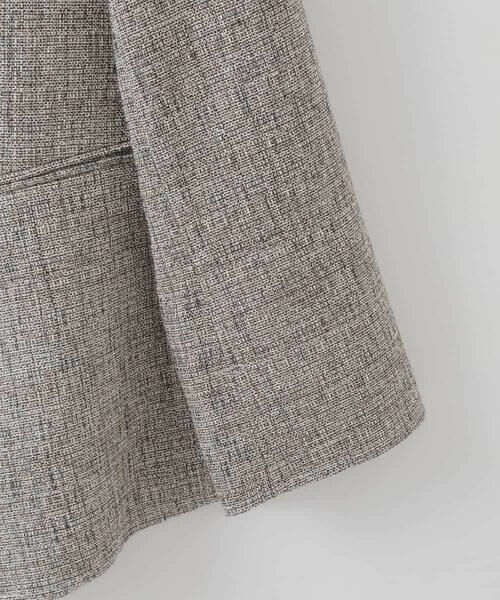 CHRISTIAN AUJARD Lサイズ / クリスチャン・オジャール　エルサイズ テーラードジャケット | 【大きいサイズ/セットアップ対応】ラスティックツイードジャケット | 詳細7