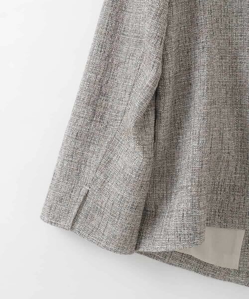 CHRISTIAN AUJARD Lサイズ / クリスチャン・オジャール　エルサイズ テーラードジャケット | 【大きいサイズ/セットアップ対応】ラスティックツイードジャケット | 詳細8