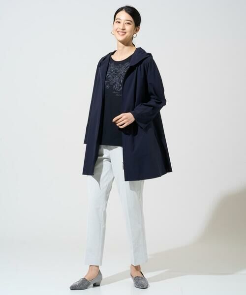 CHRISTIAN AUJARD Lサイズ / クリスチャン・オジャール　エルサイズ カットソー | 【大きいサイズ】フラワー刺繍カットソー | 詳細12