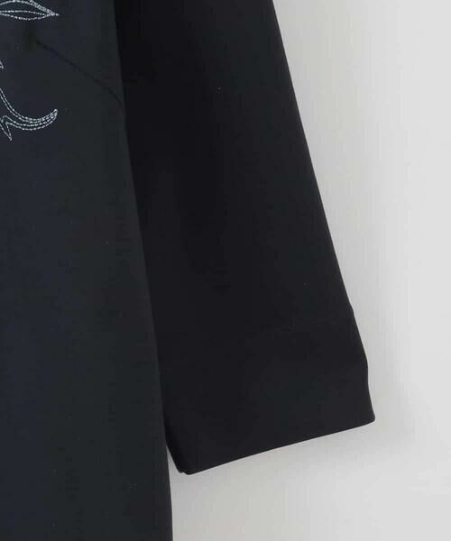 CHRISTIAN AUJARD Lサイズ / クリスチャン・オジャール　エルサイズ カットソー | 【大きいサイズ】フラワー刺繍カットソー | 詳細7