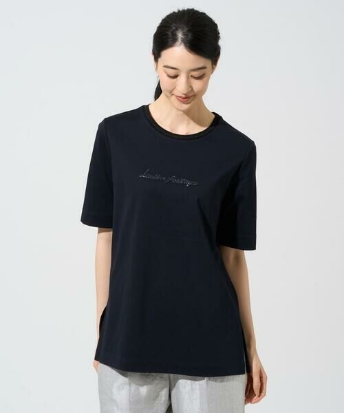 CHRISTIAN AUJARD Lサイズ / クリスチャン・オジャール　エルサイズ カットソー | 【大きいサイズ】ビジューロゴカットソー | 詳細9