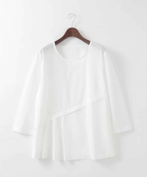 CHRISTIAN AUJARD Lサイズ / クリスチャン・オジャール　エルサイズ カットソー | 【大きいサイズ】アシンメトリーフレアートップス | 詳細9