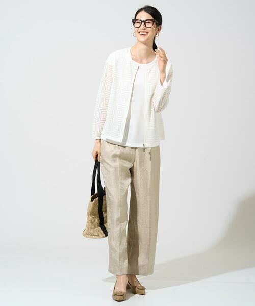 CHRISTIAN AUJARD Lサイズ / クリスチャン・オジャール　エルサイズ カットソー | 【大きいサイズ】フレンチスリーブリブカットソー | 詳細10