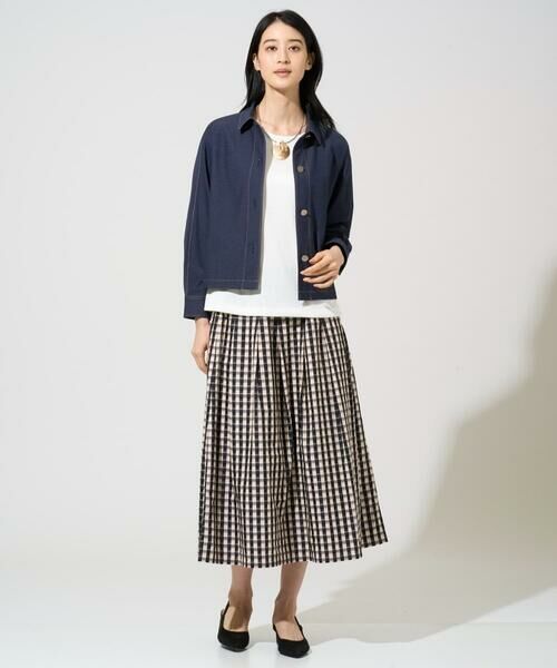 CHRISTIAN AUJARD Lサイズ / クリスチャン・オジャール　エルサイズ カットソー | 【大きいサイズ】フレンチスリーブリブカットソー | 詳細11