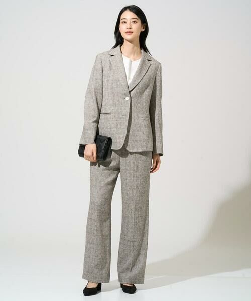 CHRISTIAN AUJARD Lサイズ / クリスチャン・オジャール　エルサイズ チノ・ワークパンツ | 【大きいサイズ/セットアップ対応】ラスティックツイードパンツ | 詳細10