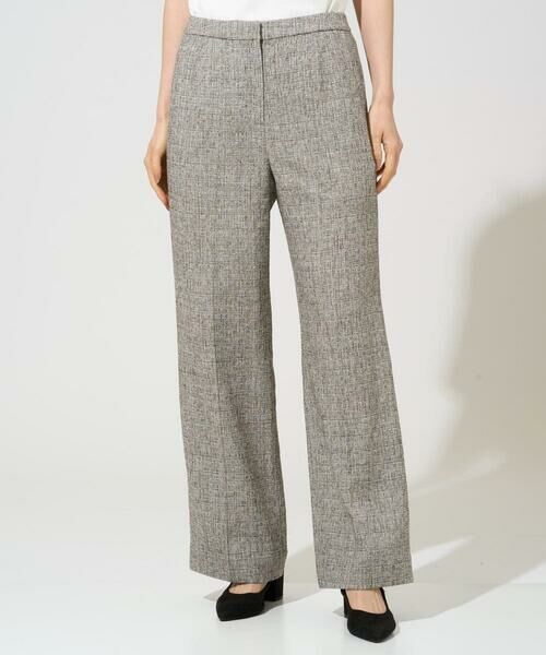 CHRISTIAN AUJARD Lサイズ / クリスチャン・オジャール　エルサイズ チノ・ワークパンツ | 【大きいサイズ/セットアップ対応】ラスティックツイードパンツ（ブラウン）