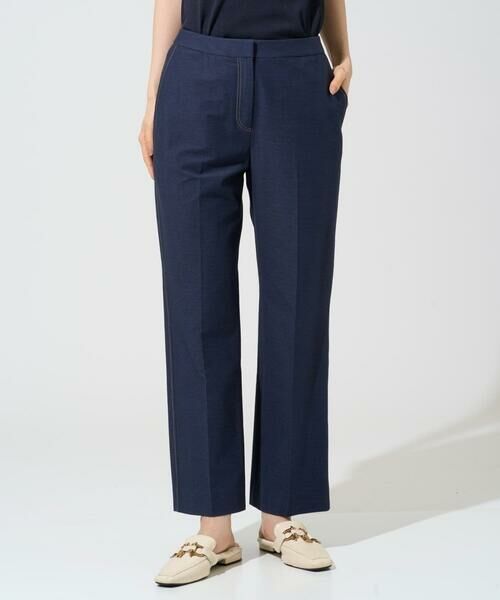 CHRISTIAN AUJARD Lサイズ / クリスチャン・オジャール　エルサイズ チノ・ワークパンツ | 【大きいサイズ/セットアップ対応】ジャージーデニムライクパンツ | 詳細1