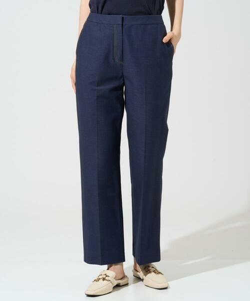 CHRISTIAN AUJARD Lサイズ / クリスチャン・オジャール　エルサイズ チノ・ワークパンツ | 【大きいサイズ/セットアップ対応】ジャージーデニムライクパンツ | 詳細2