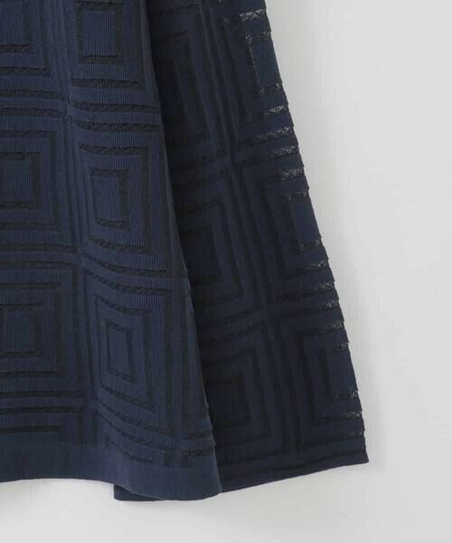 CHRISTIAN AUJARD Lサイズ / クリスチャン・オジャール　エルサイズ セットアップ | 【大きいサイズ】スクエアージャカード羽織り | 詳細5