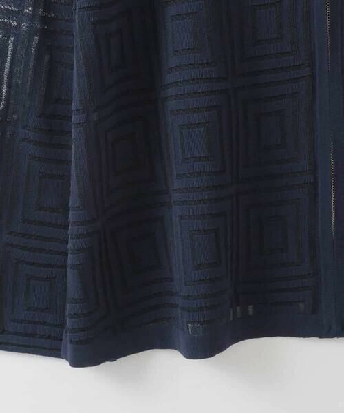 CHRISTIAN AUJARD Lサイズ / クリスチャン・オジャール　エルサイズ セットアップ | 【大きいサイズ】スクエアージャカード羽織り | 詳細6