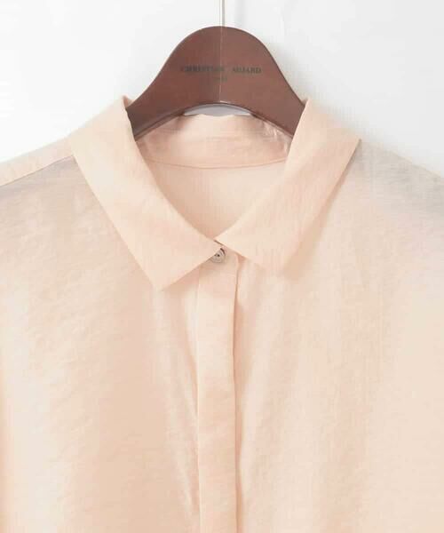 CHRISTIAN AUJARD Lサイズ / クリスチャン・オジャール　エルサイズ シャツ・ブラウス | 【大きいサイズ】シルク混シャイニーブラウス | 詳細8