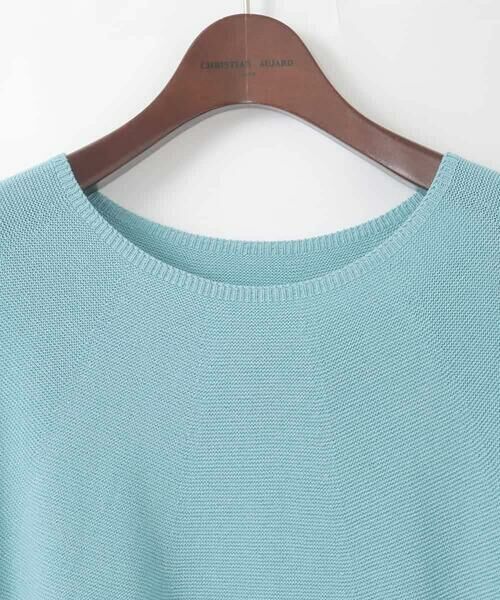 CHRISTIAN AUJARD Lサイズ / クリスチャン・オジャール　エルサイズ ニット・セーター | 【大きいサイズ】リネンライクホールガーメントニット | 詳細11