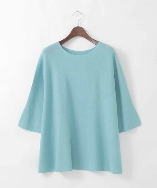 CHRISTIAN AUJARD Lサイズ / クリスチャン・オジャール　エルサイズ ニット・セーター | 【大きいサイズ】リネンライクホールガーメントニット | 詳細9