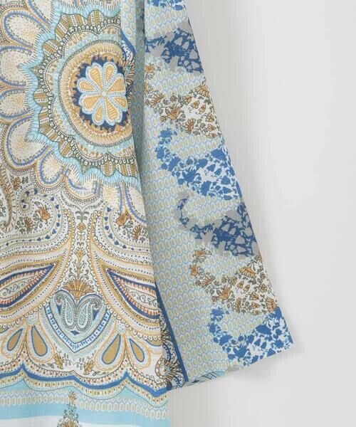 CHRISTIAN AUJARD Lサイズ / クリスチャン・オジャール　エルサイズ カットソー | 【大きいサイズ】マリンブルーペーズリーカットソー | 詳細7