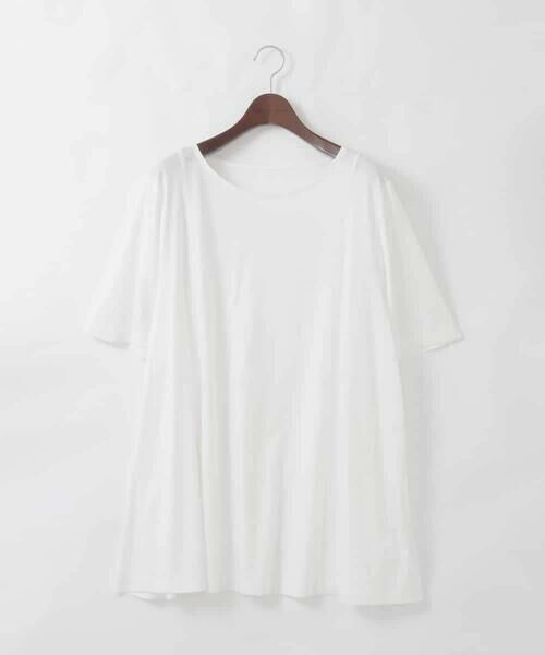 CHRISTIAN AUJARD Lサイズ / クリスチャン・オジャール　エルサイズ カットソー | 【大きいサイズ】スムースフレアーカットソー | 詳細6